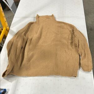 American Eagle Outfitters Tan Turtleneck Sweater